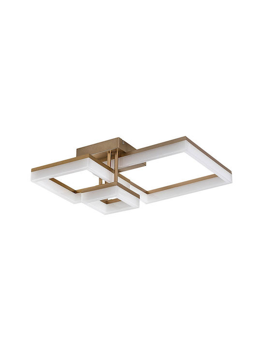 Rabalux Amilia Smart Deckenleuchte Gold mit Integrierter LED