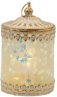 Eurolamp Decorative Lighting Lantern 2 Pcs 8.5x8.5x14cm
