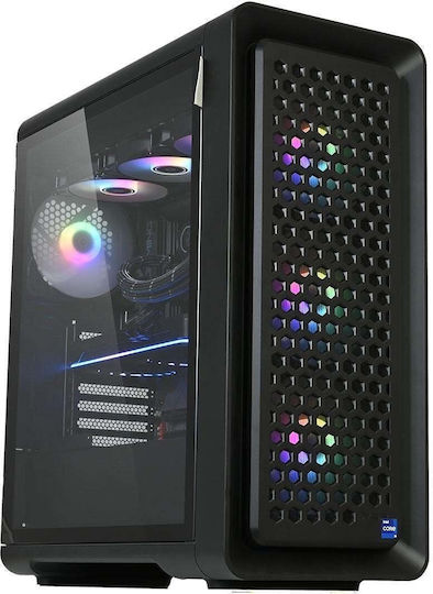 NTT System AirFrame Гейминг Настолен Компютър (Ultra 7-270K/32GB DDR5/2.0TB SSD/GeForce RTX 5070/W11 Home)