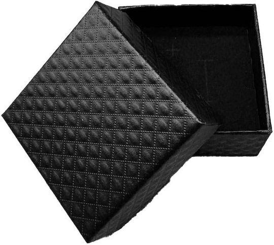 thessPACK Geschenkverpackung Schwarz 5x5x3cm 24Stücke