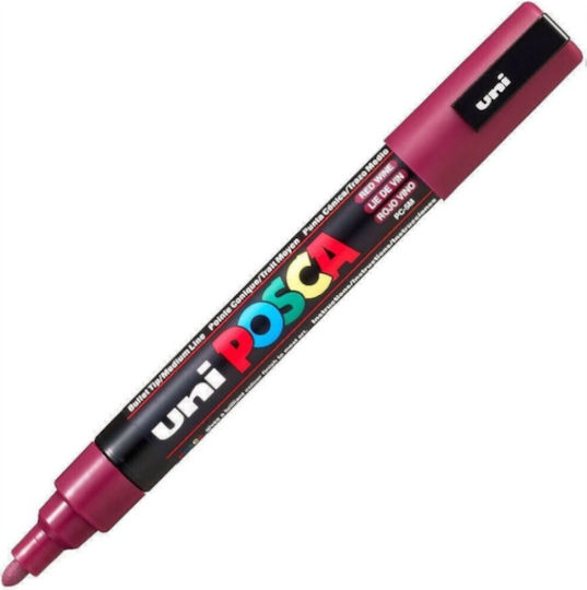 Uni Pap Marker Bordo