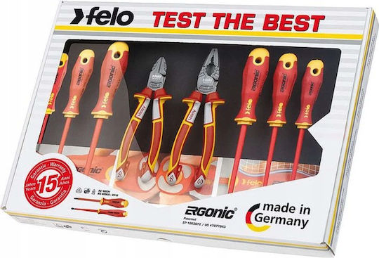 Felo Elektriker Schraubendreher-Set 8 VDE