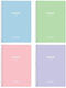 Metron Spiral Ruled Notebook A4 120 Paper Sheets 2 Subjects (Miscellaneous Designs)