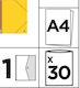 Spiral Display Book 30 Pockets With Cover Sleev...