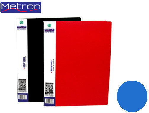 Dosar Suplu 10 Locuri A4 Metron Classic Albastru