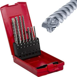 fischer Комплект 5 Дрили с SDS Plus Стоманено Върху Свредло fischer Комплект 5 Дрили с SDS Plus Стоманено Върху Свредло