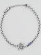 SteweHome Men's Bracelet Identity with Anchor Design in Silver