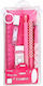 Kinder Schreibwaren-Set mit Bleistift, Radiergummi, Stift, Mechanischer Bleistift und Lineal 6 Stück