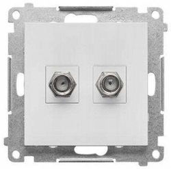 Kontakt-Simon TV Antenna Socket in Grey Colour ...