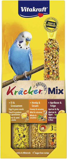 Vitakraft Mix Honey Fruit Τροφή σε Stick για Παπαγαλάκια