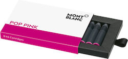 MontBlanc 8 Ersatz- und Füllfederhaltertinten für Füllfederhalter Rosa