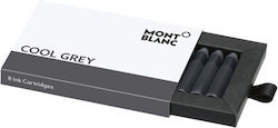 MontBlanc 8 Ersatz- und Füllfederhaltertinten für Füllfederhalter Grau MontBlanc 8 Ersatz- und Füllfederhaltertinten für Füllfederhalter Grau