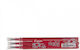 Pilot 12 Replacement Inks for Pen Medium Red