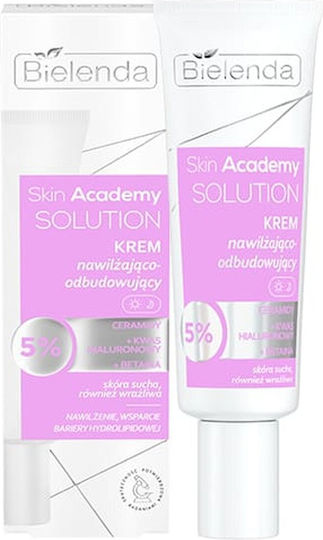 Bielenda Moisturizing & Restoring Face Cream with Hyaluronic Acid & Ceramides 50ml
