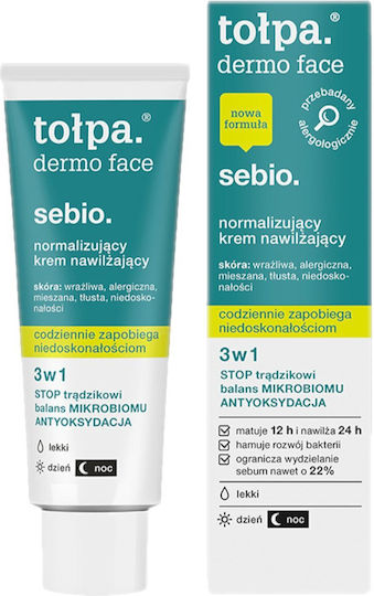 Tolpa Dermo Face Cream for Moisturizing, Blemishes & Acne 40ml