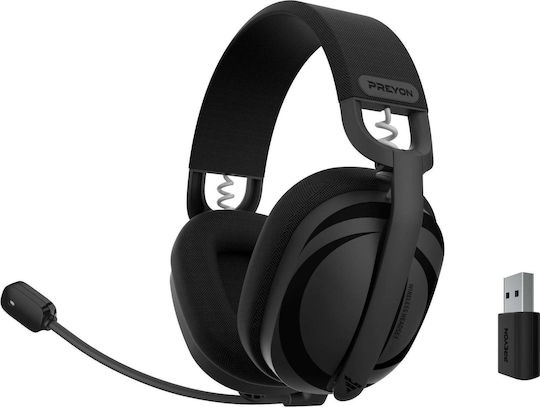 Preyon Tornado Fly Безжичен Over Ear Гейминг слушалки с Bluetooth / USB