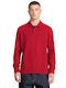 Millers River Polo Long Sleeve Red