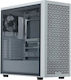 CoolerMaster Elite 502 Lite Gaming Midi Tower Компютърна кутия със Страничен прозорец Бял