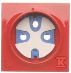 Kontakt-Simon Wechselrahmen in Rote Farbe DGD1P/AB22 Kontakt-Simon Wechselrahmen in Rote Farbe DGD1P/AB22