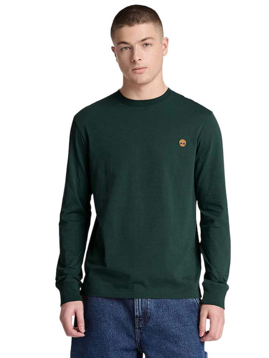 Dunstan River Long Sleeve Blouse Green