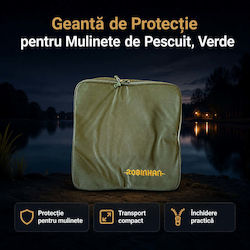 Geantă Protectoare Pentru Mulinete De Pescuit Verde