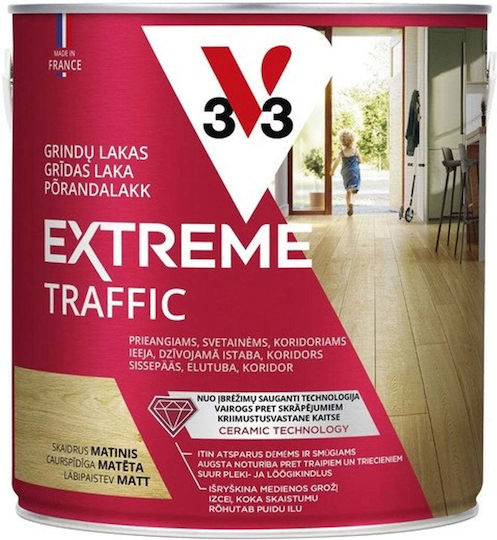 V33 Floor Impregnation Varnish Water Matte 2.5lt