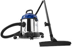 Annovi Reverberi God101595037 Nass-Trocken Staubsauger 1400W mit Edelstahlbehälter 20lt Blau Annovi Reverberi God101595037 Nass-Trocken Staubsauger 1400W mit Edelstahlbehälter 20lt Blau