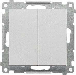 Kontakt-Simon Waterproof Recessed Wall Switch Two-Way with Frame Aller Retour