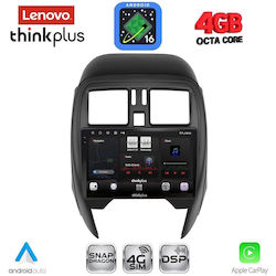Lenovo Car Audio System for Nissan Micra 2014-2017 with Bluetooth USB and GPS