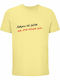 Unisex T-shirt Bedruckte Blusen Gelbe