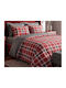 MayHome Set Cuvertură Pat Single Bumbac Geometric 160x240cm