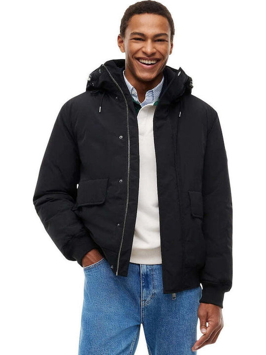 Tommy Hilfiger Τζιν Μπουφάν Μαύρο