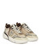 Damentaschen Sneakers Silber