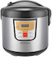 Brock Mc 1000 Multifunktionskocher 900W mit Gewicht 5lt Grau