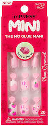 Kiss Impress Mini Press-on Fake For Kids Squoval Berry Cute Tipsuri Unghii False în Culoare Violet 20 Bucăți Kiss Impress Mini Press-on Fake For Kids Squoval Berry Cute Tipsuri Unghii False în Culoare Violet 20 Bucăți