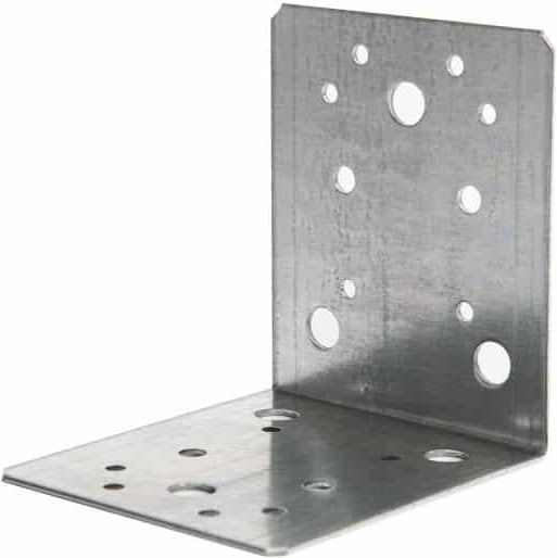 Raft De Colț Din Metal Argintiu Culoare 65x90mm 9002