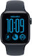 Apple Watch SE 3 Cellular Aluminium 44mm Αδιάβροχο με eSIM και Παλμογράφο (Midnight Aluminium Case with Navy Blue Sport Band - M/L)