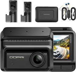 DDPAI Z90T 4G Set Cameră DVR Auto 4K cu Ecran 3" Bluetooth, Wi-Fi, GPS și Cameră Oglindă Spate DDPAI Z90T 4G Set Cameră DVR Auto 4K cu Ecran 3" Bluetooth, Wi-Fi, GPS și Cameră Oglindă Spate