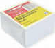 Memo Pads Cube White 8.5x8.5cm