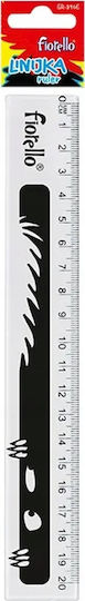 Grand Kunststoff Lineal Durchsichtig 20cm