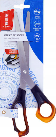 MemoBe Scissors for Left-Handers 25cm with Stainless Steel Brown Blade 1 Piece
