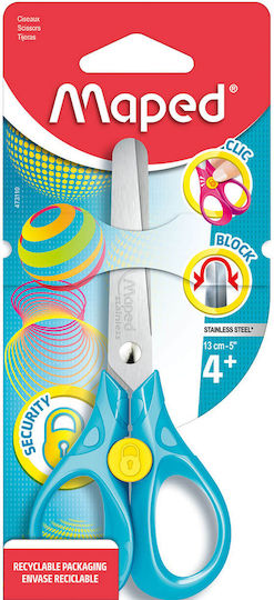 Maped Security Scissors 13cm With Metallic Blade 1 Piece