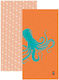 Feel & Touch Orange Beach Towel 160x80cm