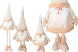 Decorative Christmas Santa Gold Plastic 100x30x18cm Decorative Christmas Santa Gold Plastic 100x30x18cm