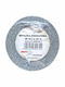 Teka Christmas Ribbon Plastic Silver 3.8x3.8cm