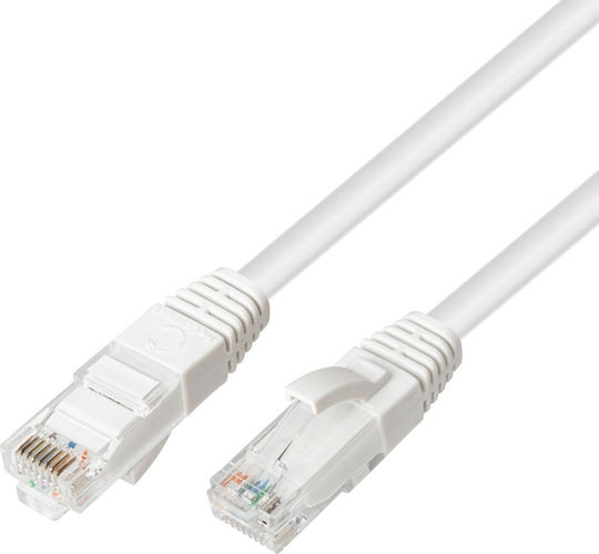 Microconnect U/UTP Kat.6a Ethernet Netzwerkkabel 3m Weiß