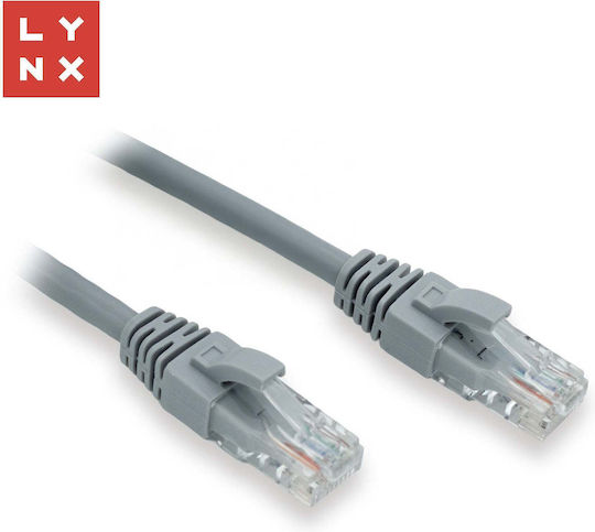 Lynx U/UTP Cat.6 (Gigabit) Cablu De Rețea Ethernet 5m Gri