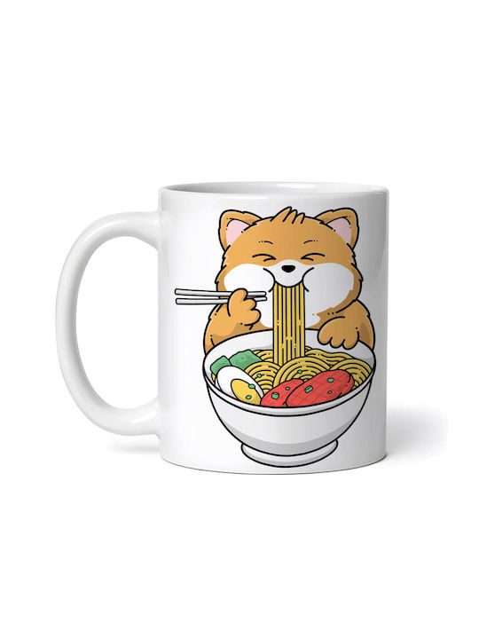 Cană Ceramică Albă De Crăciun 330ml Cu Personalizare