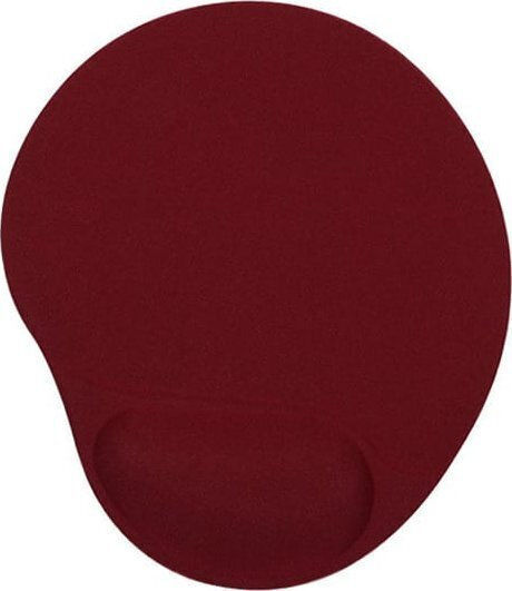 Powerton WPEPE4-R Mauspad (255mm) mit Handgelenkstütze Rote