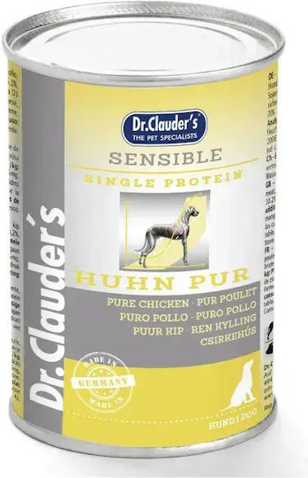 Sensitive Wet Dog Food With Chicken Meat And Liver 400gr
